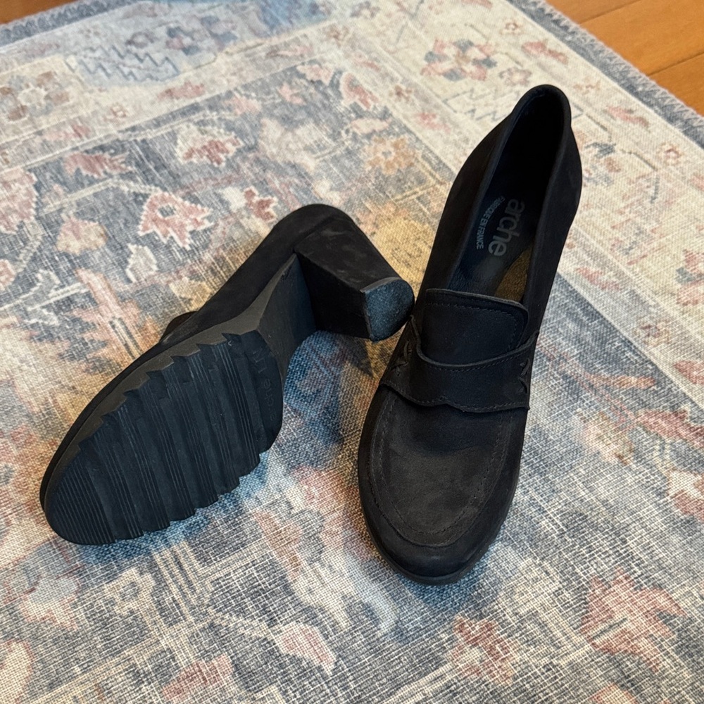 Arche Black Women's Heels